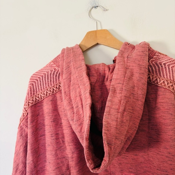 NWF $120 Free People Mountain high Cable Hoodie L - Picture 7 of 16